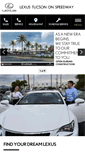 Mobile Screenshot of lexusoftucsonspeedway.com